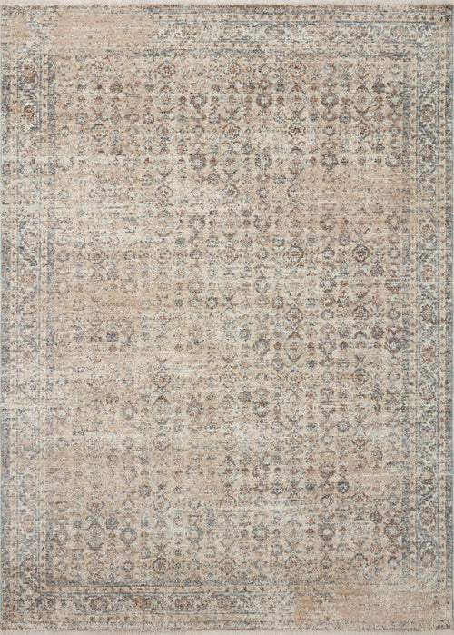 Angela Rose x Loloi Blake Rugs - Beige / Denim-Blue Hand Home
