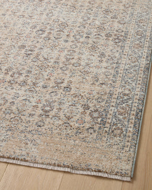 Angela Rose x Loloi Blake Rugs - Beige / Denim-Blue Hand Home