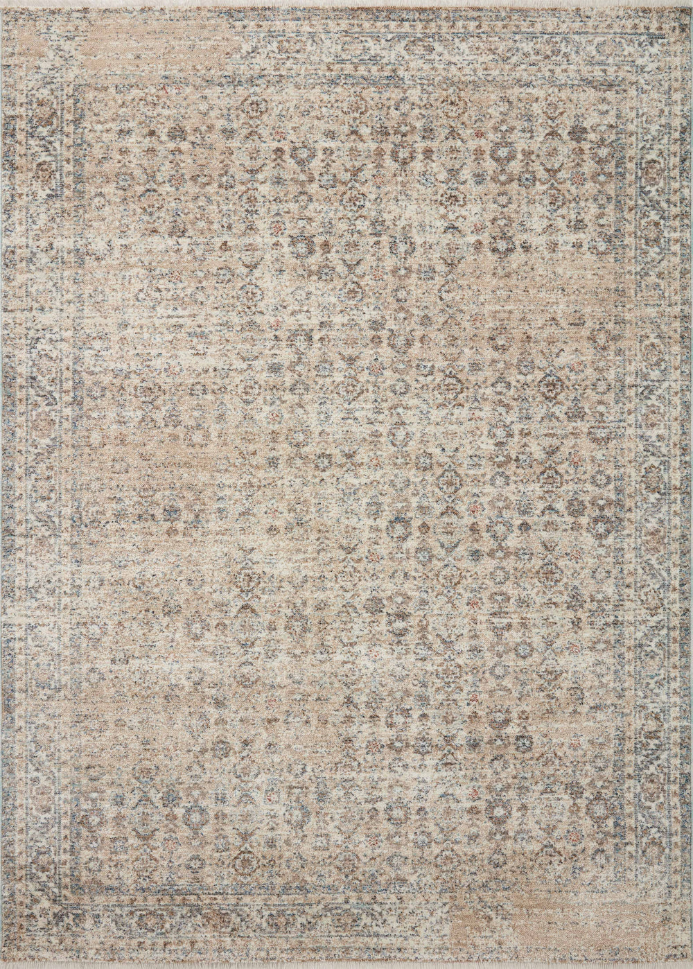 Angela Rose x Loloi Blake Rugs - Beige / Denim-Blue Hand Home