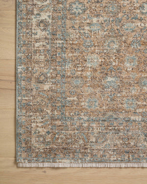 Angela Rose x Loloi Blake Rugs - Sand / Sky-Blue Hand Home