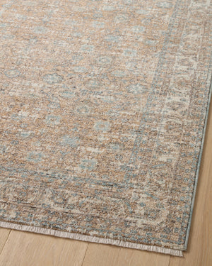 Angela Rose x Loloi Blake Rugs - Sand / Sky-Blue Hand Home