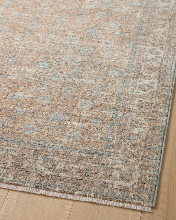 Angela Rose x Loloi Blake Rugs - Sand / Sky-Blue Hand Home