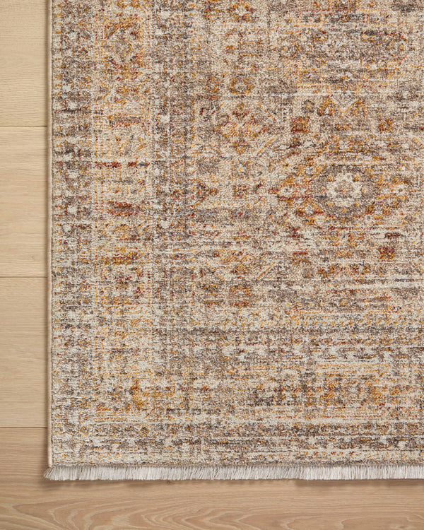 Angela Rose x Loloi Blake Rugs - Oatmeal / Spice-Blue Hand Home