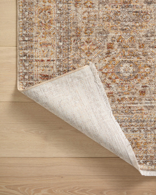 Angela Rose x Loloi Blake Rugs - Oatmeal / Spice-Blue Hand Home