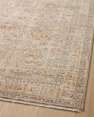 Angela Rose x Loloi Blake Rugs - Oatmeal / Spice-Blue Hand Home