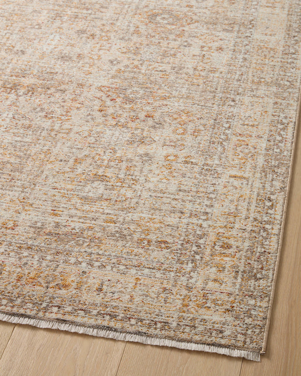 Angela Rose x Loloi Blake Rugs - Oatmeal / Spice-Blue Hand Home
