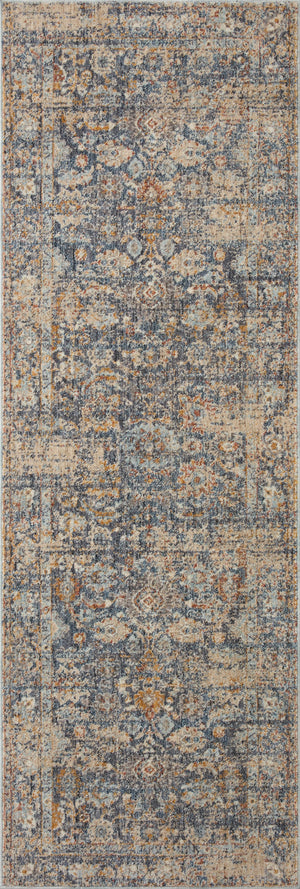 Angela Rose x Loloi Blake Rugs - Navy / Multi-Blue Hand Home