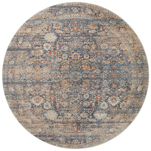 Angela Rose x Loloi Blake Rugs - Navy / Multi-Blue Hand Home