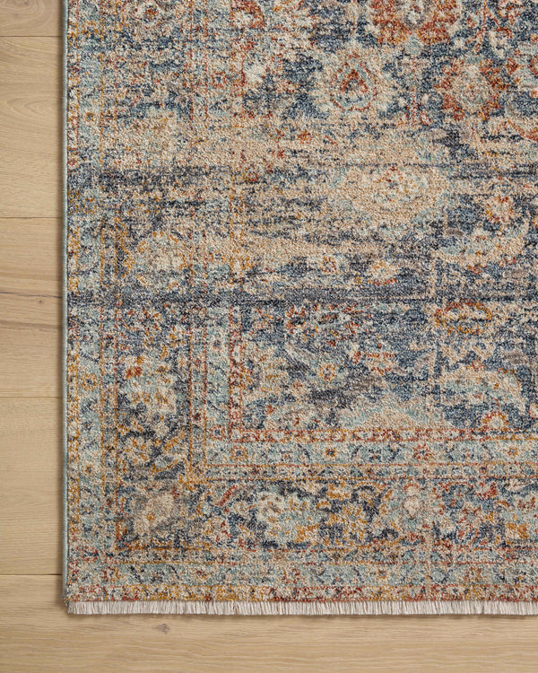 Angela Rose x Loloi Blake Rugs - Navy / Multi-Blue Hand Home