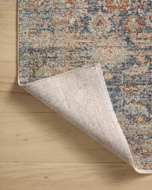Angela Rose x Loloi Blake Rugs - Navy / Multi-Blue Hand Home