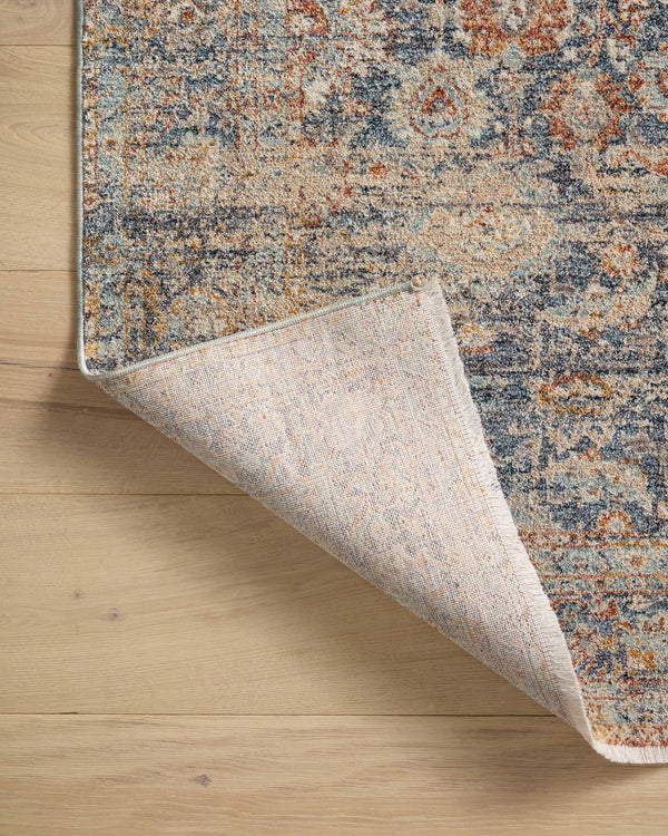 Angela Rose x Loloi Blake Rugs - Navy / Multi-Blue Hand Home