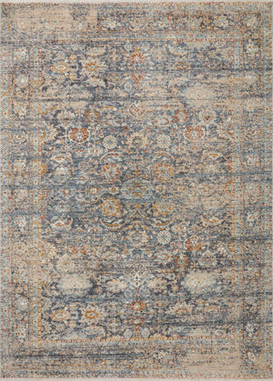 Angela Rose x Loloi Blake Rugs - Navy / Multi-Blue Hand Home