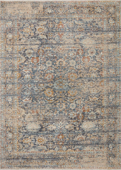 Angela Rose x Loloi Blake Rugs - Navy / Multi-Blue Hand Home