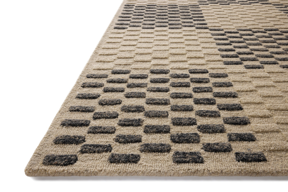 Chris Loves Julia x Loloi Bradley Rugs - Beige / Midnight-Blue Hand Home