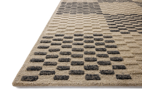 Chris Loves Julia x Loloi Bradley Rugs - Beige / Midnight-Blue Hand Home