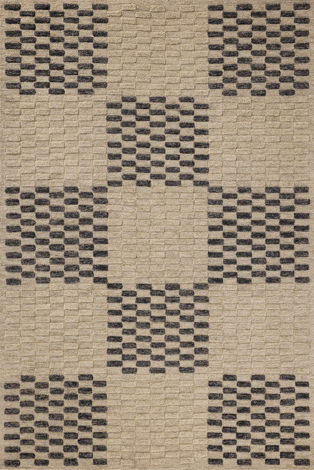 Chris Loves Julia x Loloi Bradley Rugs - Beige / Midnight-Blue Hand Home
