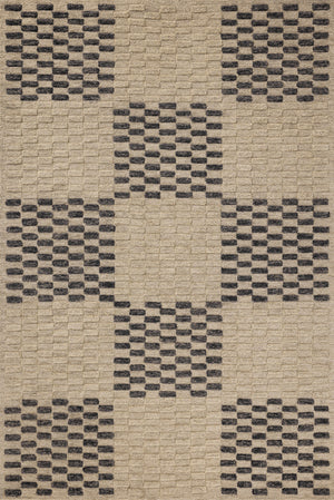 Chris Loves Julia x Loloi Bradley Rugs - Beige / Midnight-Blue Hand Home