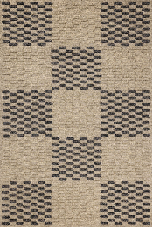 Chris Loves Julia x Loloi Bradley Rugs - Beige / Midnight-Blue Hand Home