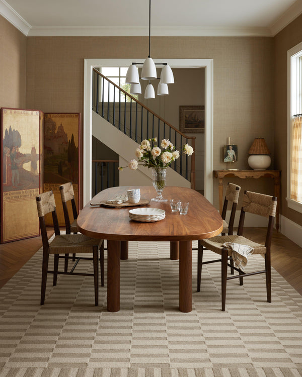 Chris Loves Julia x Loloi Bradley Rugs - Ivory / Beige-Blue Hand Home
