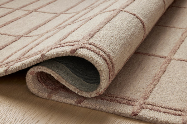 Chris Loves Julia x Loloi Bradley Rugs - Rose / Blush-Blue Hand Home