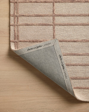 Chris Loves Julia x Loloi Bradley Rugs - Rose / Blush-Blue Hand Home