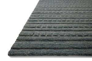 Chris Loves Julia x Loloi Bradley Rugs - Teal / Teal-Blue Hand Home