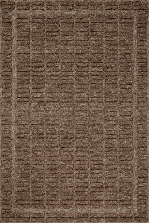 Chris Loves Julia x Loloi Bradley Rugs - Cocoa / Cocoa-Blue Hand Home