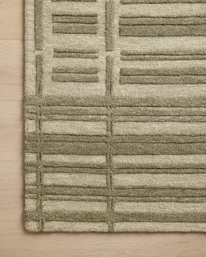 Chris Loves Julia x Loloi Bradley Rugs - Sage / Olive-Blue Hand Home