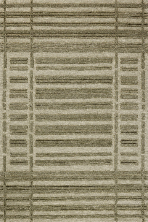 Chris Loves Julia x Loloi Bradley Rugs - Sage / Olive-Blue Hand Home