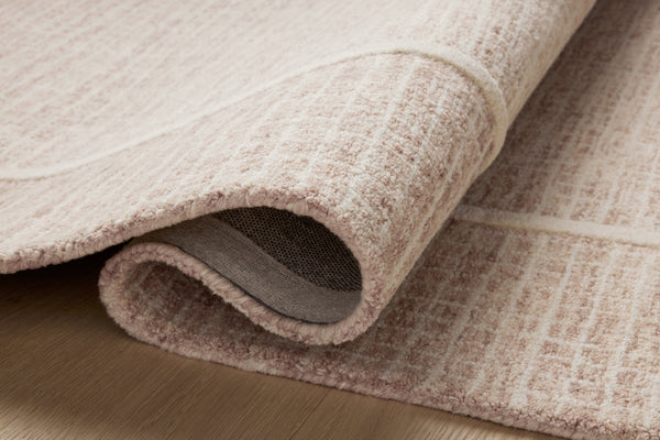 Chris Loves Julia x Loloi Briggs Rugs - Blush / Ivory-Blue Hand Home