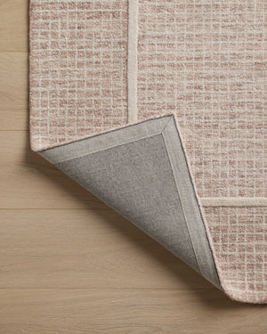 Chris Loves Julia x Loloi Briggs Rugs - Blush / Ivory-Blue Hand Home