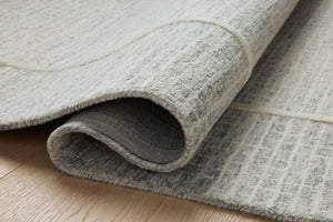 Chris Loves Julia x Loloi Briggs Rugs - Mist / Ivory-Blue Hand Home