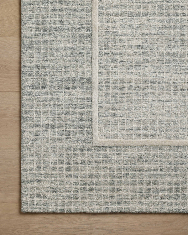 Chris Loves Julia x Loloi Briggs Rugs - Mist / Ivory-Blue Hand Home