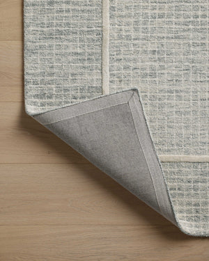 Chris Loves Julia x Loloi Briggs Rugs - Mist / Ivory-Blue Hand Home