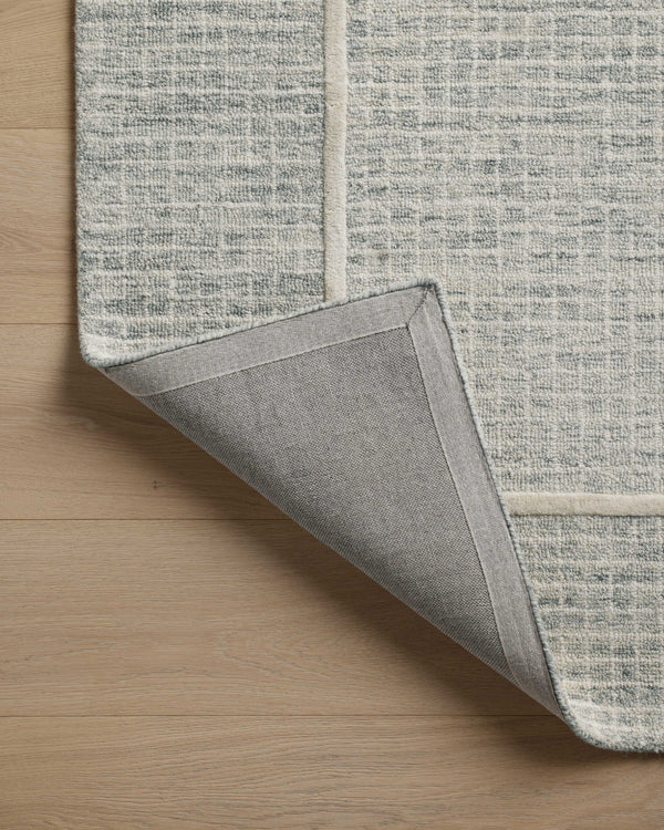 Chris Loves Julia x Loloi Briggs Rugs - Mist / Ivory-Blue Hand Home