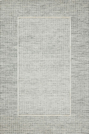 Chris Loves Julia x Loloi Briggs Rugs - Mist / Ivory-Blue Hand Home