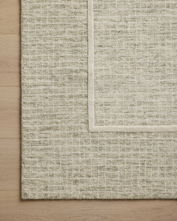 Chris Loves Julia x Loloi Briggs Rugs - Sage / Ivory-Blue Hand Home