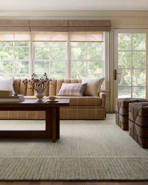 Chris Loves Julia x Loloi Briggs Rugs - Sage / Ivory-Blue Hand Home