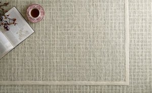 Chris Loves Julia x Loloi Briggs Rugs - Sage / Ivory-Blue Hand Home