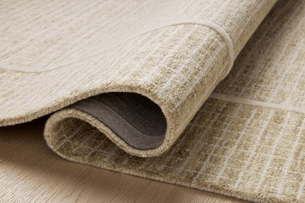 Chris Loves Julia x Loloi Briggs Rugs - Wheat / Ivory-Blue Hand Home