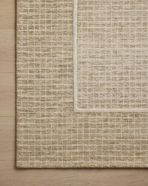 Chris Loves Julia x Loloi Briggs Rugs - Wheat / Ivory-Blue Hand Home
