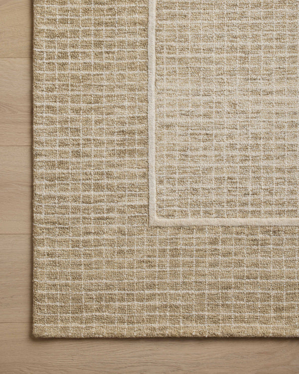 Chris Loves Julia x Loloi Briggs Rugs - Wheat / Ivory-Blue Hand Home