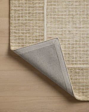 Chris Loves Julia x Loloi Briggs Rugs - Wheat / Ivory-Blue Hand Home
