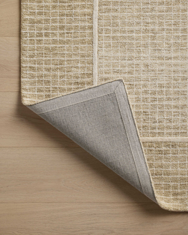 Chris Loves Julia x Loloi Briggs Rugs - Wheat / Ivory-Blue Hand Home