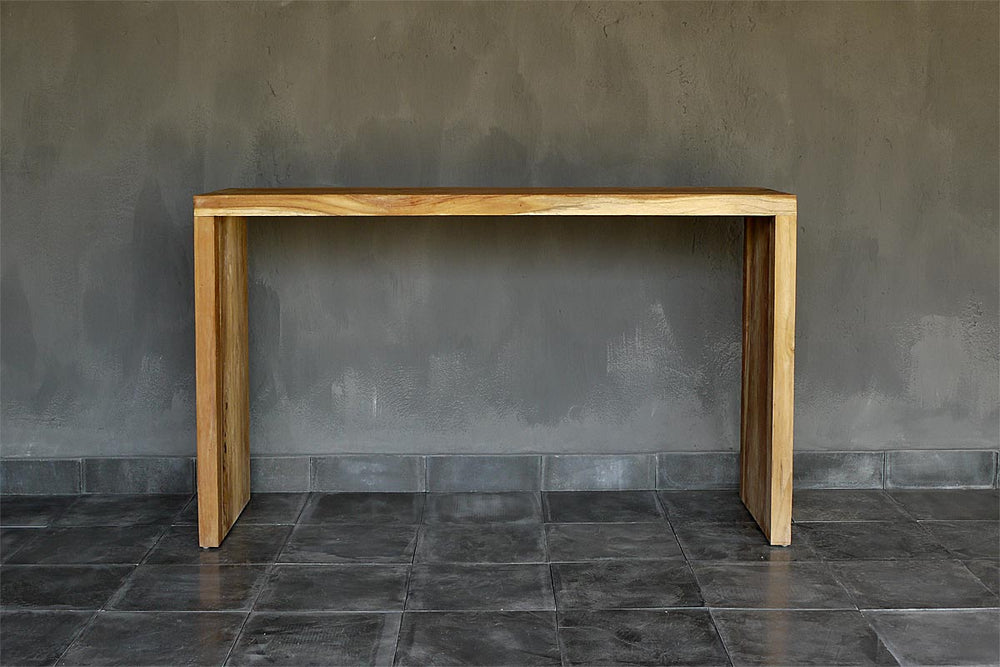 Reclaimed Teak Console-Blue Hand Home