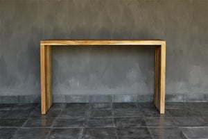 Reclaimed Teak Console-Blue Hand Home