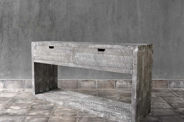 Ash Great – Saw Curt Console-Blue Hand Home