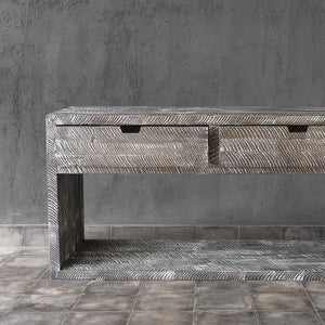 Ash Great – Saw Curt Console-Blue Hand Home