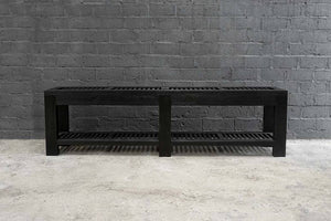 Reclaimed Teak Outdoor Console-Blue Hand Home