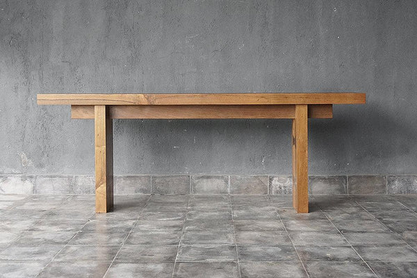 Reclaimed Teak Console-Blue Hand Home